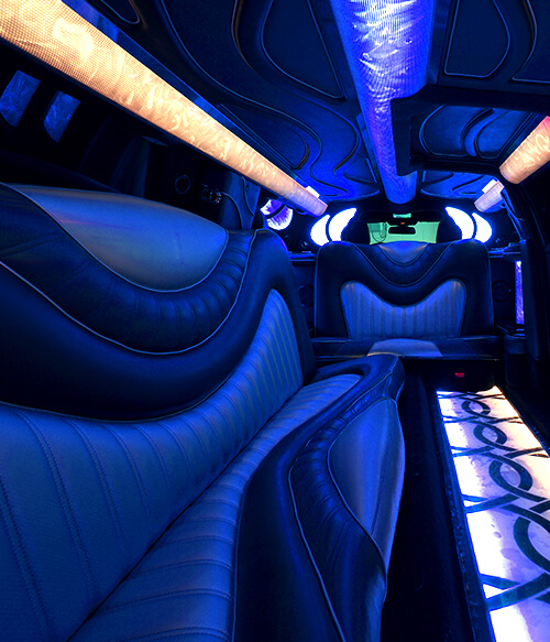 luxury car service interior