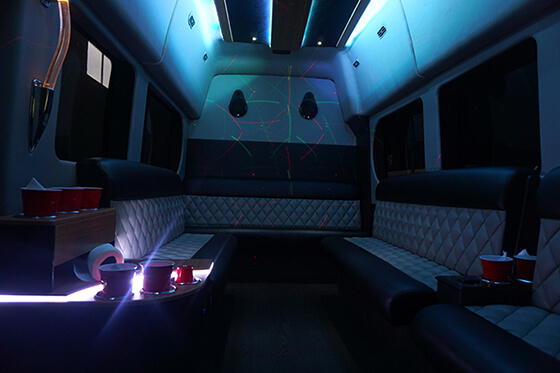 ambient lighting in van